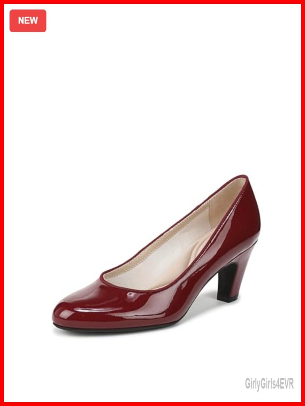 Women's Parigi Plus Pump 2.5 Inch Heel Pull-On Round Toe Comfort Dress